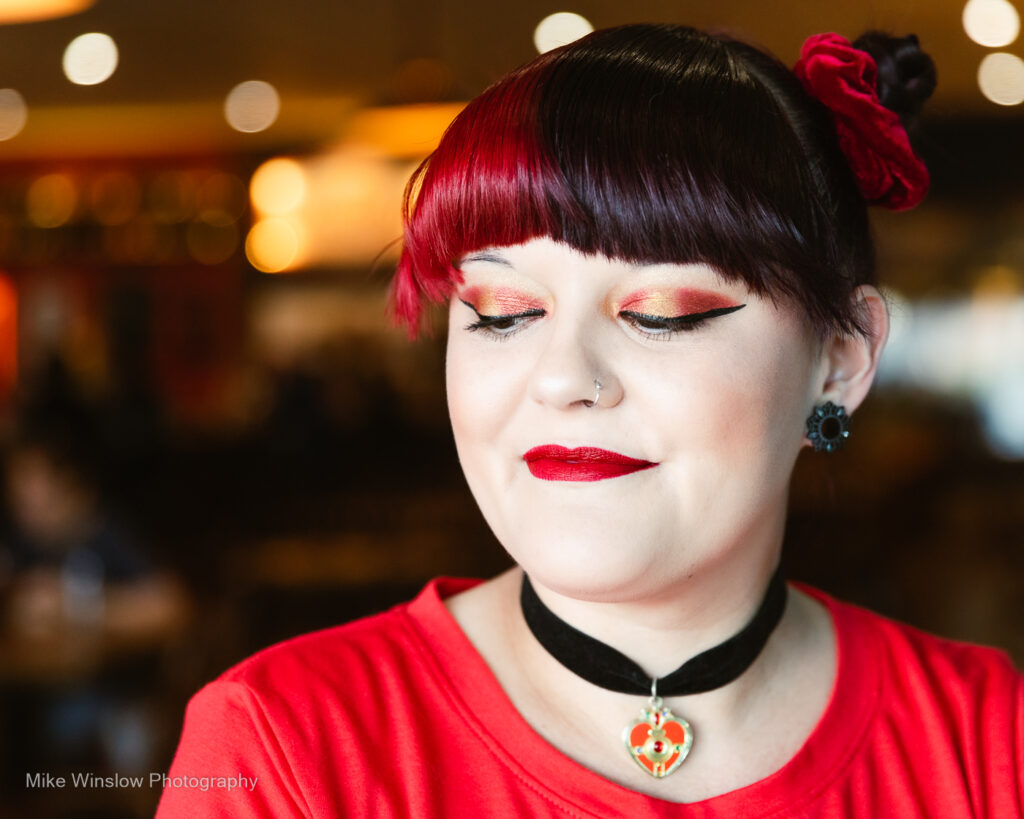 Young woman in natural light