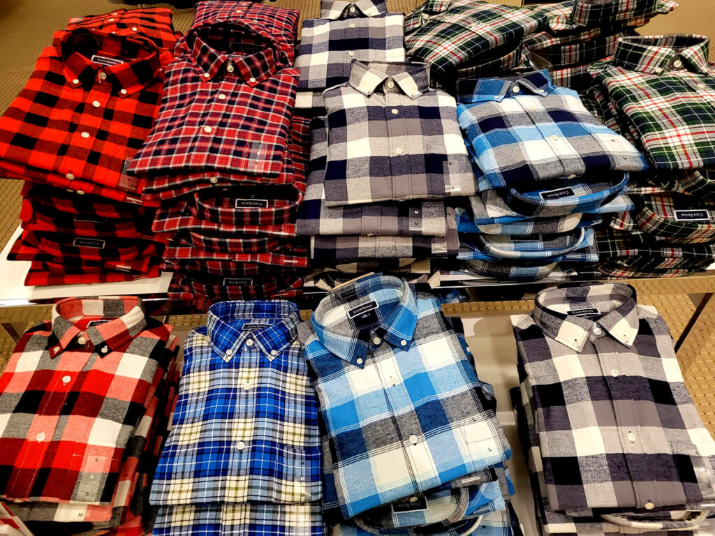 plaid shirts