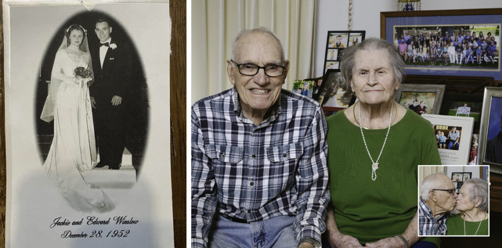 Married couple 70 years