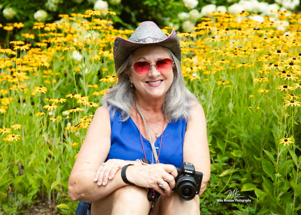 Lady in Flowers