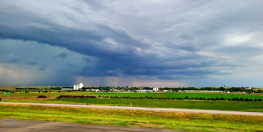 summer rain storm